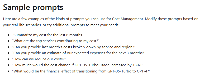 https://learn.microsoft.com/en-us/azure/copilot/analyze-cost-management?WT.mc_id=AZ-MVP-5004974#sample-prompts